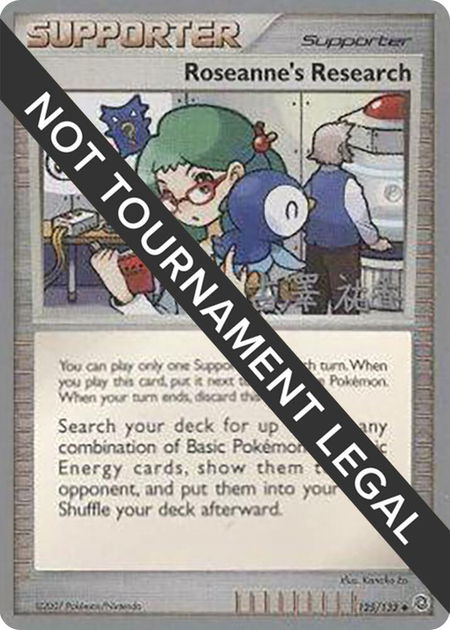 Roseanne's Research - 2010 (Yuka Furusawa) trading card from World Championship Decks Roseanne's Research - 2010 (Yuka Furusawa) - World Championship Decks Pokémon trading card
