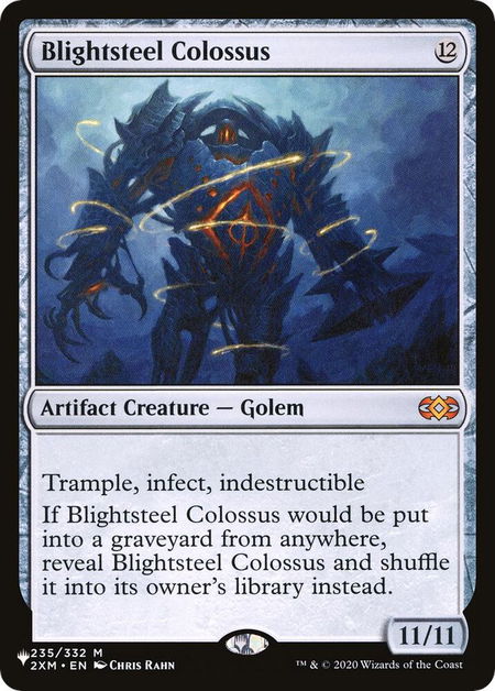 Blightsteel Colossus - The List Reprints Magic: The Gathering trading card