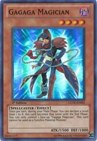Gagaga Magician - Generation Force (GENF) #GENF-EN001 - Super Rare YuGiOh Trading Card