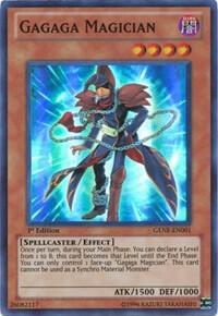 Gagaga Magician - Generation Force YuGiOh trading card
