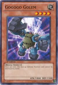 Gogogo Golem - Generation Force YuGiOh trading card