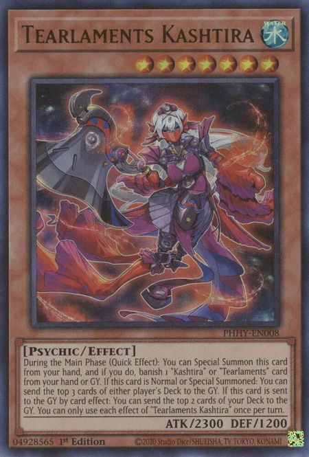 Tearlaments Kashtira - Photon Hypernova YuGiOh trading card