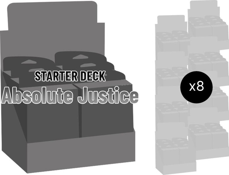 Starter Deck 6: Absolute Justice Display Case trading card from Starter Deck 6: Absolute Justice Starter Deck 6: Absolute Justice Display Case - Starter Deck 6: Absolute Justice One Piece trading card