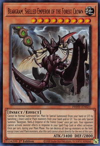 Beargram, Shelled Emperor of the Forest Crown - Photon Hypernova (PHHY) #PHHY-EN021 - Ultra Rare YuGiOh Trading Card