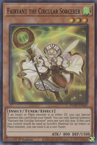 Fairyant the Circular Sorcerer - Photon Hypernova (PHHY) #PHHY-EN025 - Super Rare YuGiOh Trading Card