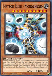 Meteor Rush - Monochroid - Photon Hypernova (PHHY) #PHHY-EN029 - Common / Short Print YuGiOh Trading Card