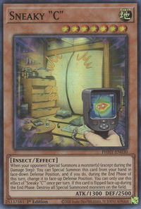 Sneaky "C" - Photon Hypernova (PHHY) #PHHY-EN030 - Super Rare YuGiOh Trading Card