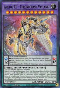 Arktos XII - Chronochasm Vaylantz - Photon Hypernova (PHHY) #PHHY-EN037 - Super Rare YuGiOh Trading Card