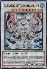 Icejade Gymir Aegirine - Photon Hypernova (PHHY) #PHHY-EN038 - Ultra Rare YuGiOh Trading Card