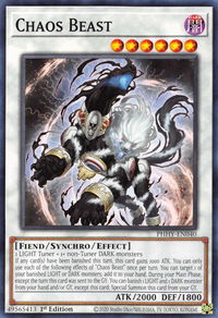 Chaos Beast - Photon Hypernova (PHHY) #PHHY-EN040 - Common / Short Print YuGiOh Trading Card