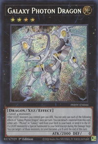 Galaxy Photon Dragon - Photon Hypernova (PHHY) #PHHY-EN044 - Secret Rare YuGiOh Trading Card