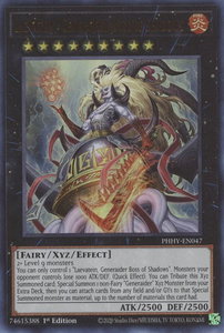 Laevatein, Generaider Boss of Shadows - Photon Hypernova (PHHY) #PHHY-EN047 - Ultra Rare YuGiOh Trading Card