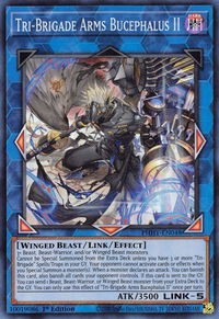Tri-Brigade Arms Bucephalus II - Photon Hypernova (PHHY) #PHHY-EN048 - Super Rare YuGiOh Trading Card