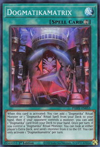 Dogmatikamatrix - Photon Hypernova (PHHY) #PHHY-EN055 - Super Rare YuGiOh Trading Card