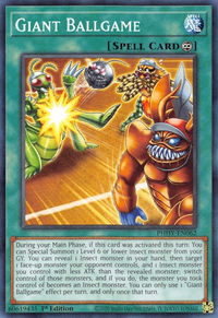 Giant Ballgame - Photon Hypernova (PHHY) #PHHY-EN062 - Common / Short Print YuGiOh Trading Card