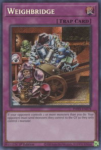 Weighbridge - Photon Hypernova (PHHY) #PHHY-EN078 - Secret Rare YuGiOh Trading Card