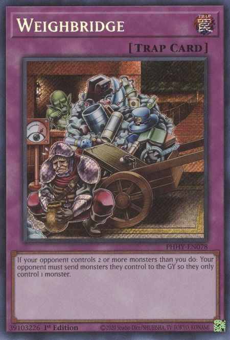 Weighbridge - Photon Hypernova YuGiOh trading card