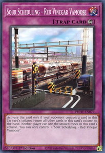 Sour Scheduling - Red Vinegar Vamoose - Photon Hypernova (PHHY) #PHHY-EN079 - Common / Short Print YuGiOh Trading Card