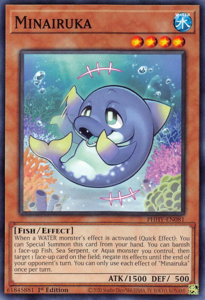 Minairuka trading card from Photon Hypernova Minairuka - Photon Hypernova YuGiOh trading card