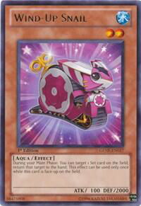 Wind-Up Snail - Generation Force (GENF) #GENF-EN017 - Rare YuGiOh Trading Card