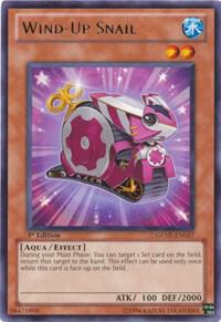 Wind-Up Snail - Generation Force YuGiOh trading card