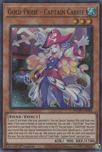Gold Pride - Captain Carrie - Photon Hypernova (PHHY) #PHHY-EN088 - Ultra Rare YuGiOh Trading Card