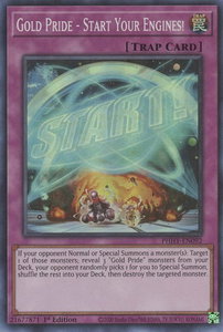 Gold Pride - Start Your Engines! - Photon Hypernova (PHHY) #PHHY-EN092 - Super Rare YuGiOh Trading Card