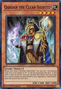 Qardan the Clear-Sighted - Photon Hypernova (PHHY) #PHHY-EN095 - Super Rare YuGiOh Trading Card