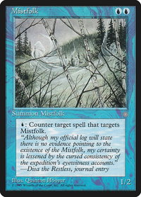 Mistfolk - Ice Age (ICE) #84 - Common Magic: The Gathering Trading Card