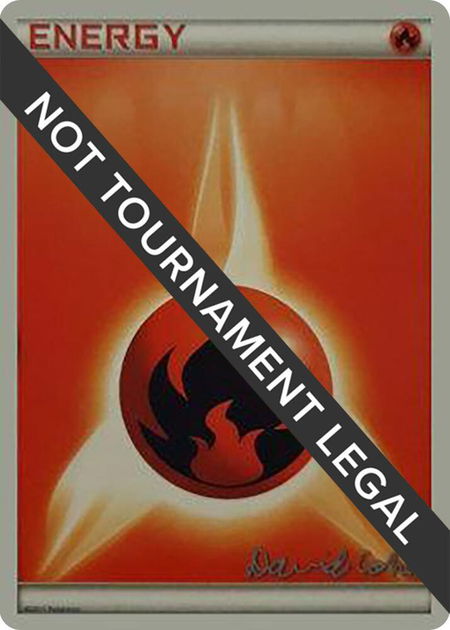 Fire Energy - 2011 (David Cohen) - World Championship Decks Pokémon trading card