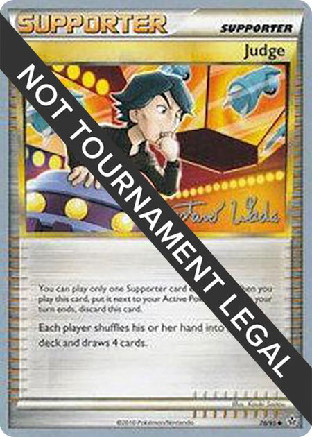 Judge - 2011 (Gustavo Wada) - World Championship Decks Pokémon trading card