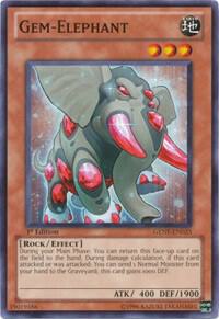 Gem-Elephant trading card from Generation Force Gem-Elephant - Generation Force YuGiOh trading card