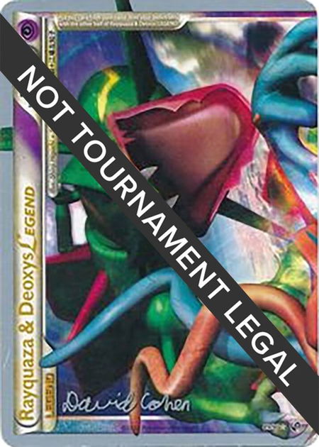 Rayquaza & Deoxys Legend (89) - 2011 (David Cohen) - World Championship Decks Pokémon trading card