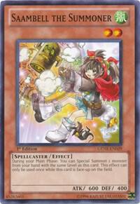 Saambell the Summoner - Generation Force YuGiOh trading card