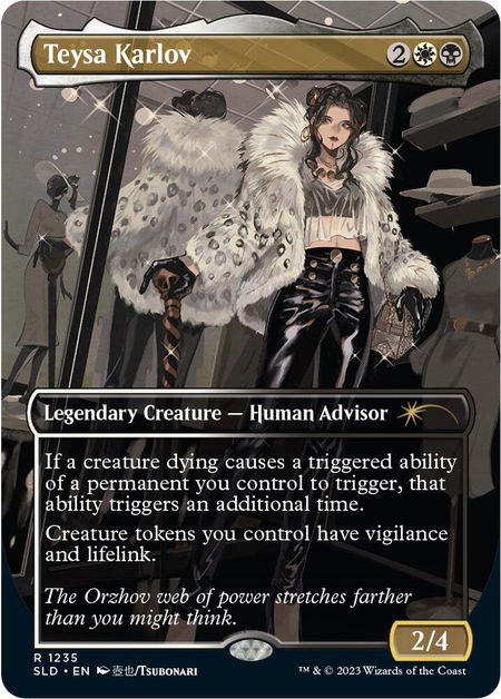 Teysa Karlov - Secret Lair Drop Series Magic: The Gathering trading card