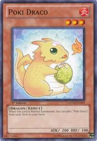 Poki Draco - Generation Force (GENF) #GENF-EN031 - Common / Short Print YuGiOh Trading Card