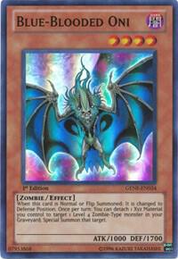 Blue-Blooded Oni - Generation Force YuGiOh trading card