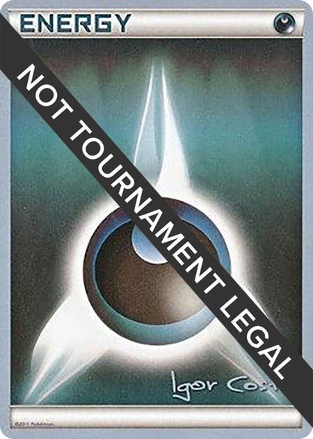 Darkness Energy - 2012 (Igor Costa) - World Championship Decks Pokémon trading card