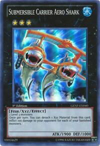 Submersible Carrier Aero Shark - Generation Force (GENF) #GENF-EN040 - Super Rare YuGiOh Trading Card