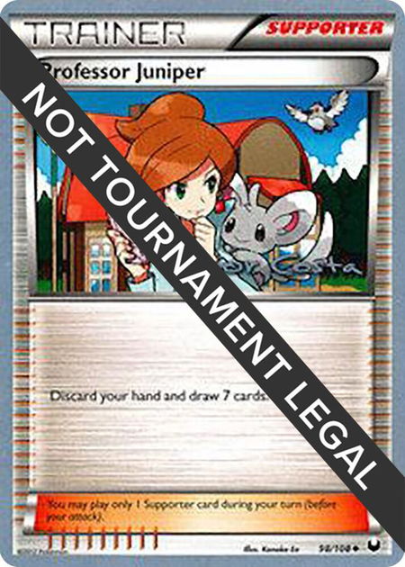 Professor Juniper - 2012 (Igor Costa) - World Championship Decks Pokémon trading card