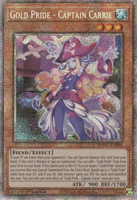 Gold Pride - Captain Carrie (Starlight Rare) - Photon Hypernova (PHHY) #PHHY-EN088 - Starlight Rare YuGiOh Trading Card