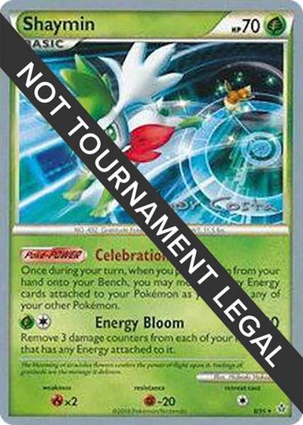 Shaymin - 2012 (Igor Costa) trading card from World Championship Decks Shaymin - 2012 (Igor Costa) - World Championship Decks Pokémon trading card