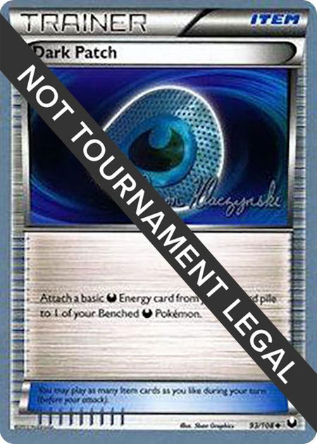 Dark Patch - 2013 (Jason Klaczynski) - World Championship Decks Pokémon trading card