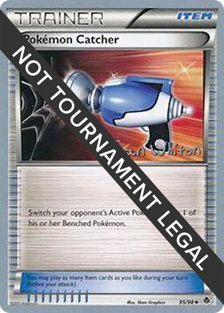 Pokemon Catcher - 2013 (Ian Whiton) trading card from World Championship Decks Pokemon Catcher - 2013 (Ian Whiton) - World Championship Decks Pokémon trading card