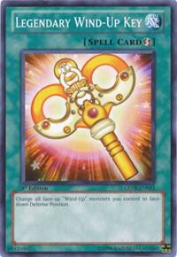 Legendary Wind-Up Key trading card from Generation Force Legendary Wind-Up Key - Generation Force YuGiOh trading card