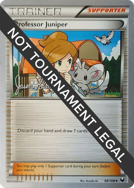 Professor Juniper - 2013 (Jason Klaczynski) - World Championship Decks Pokémon trading card