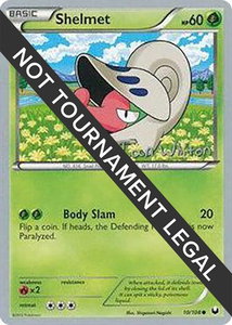 Shelmet - 2013 (Ian Whiton) - World Championship Decks (WCD) #10/108 - Common Pokémon Trading Card
