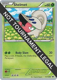 Shelmet - 2013 (Ian Whiton) - World Championship Decks (WCD) #10/108 - Common Pokémon Trading Card