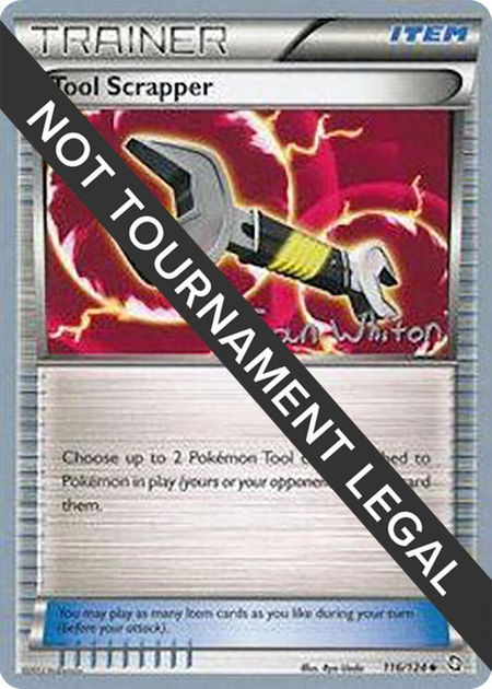 Tool Scrapper - 2013 (Ian Whiton) - World Championship Decks Pokémon trading card