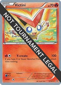 Victini - 2013 (Clement Lamberton) - World Championship Decks (WCD) #15/101 - Holo Rare Pokémon Trading Card
